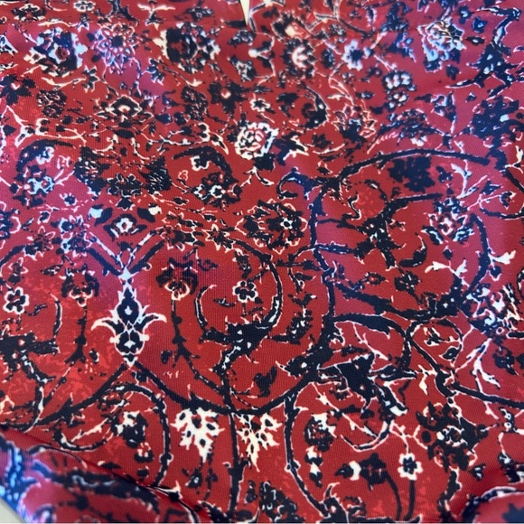 NWT Anthropologie x Tavik Emme One Piece Swimsuit, Lap of Luxury Red, size xs - Picture 11 of 11